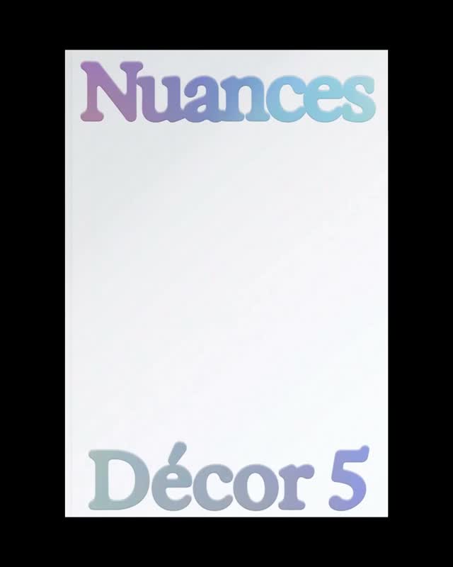 ✨ Lancement de *Nuances*, le nouveau numéro de la revue DÉCOR !
📅 Mercredi 10 décembre, 18h30—21h
📍 @fondationpernodricard - entrée libre
.
🌈 Cinquième numéro de la revue pensée et produite par l’École des Arts Décoratifs – PSL, Nuances explore la couleur comme un espace sensible, critique et engagé. Plus qu’un médium, la couleur devient ici un lieu où se tissent des enjeux esthétiques, politiques, écologiques et prospectifs.
.
Coéditée cette année avec les @dilecta_editions_galerie , DÉCOR poursuit sa vocation : ouvrir un mot, un thème, un décor, et y déployer un univers entier à travers les voix d’artistes, designers, auteur·ices et chercheur·euses.

🌈 Comité éditorial :
@lauriane_beaunier , @lou.ramage , @isabelle.rodier , Philippe Roaldes, @pascalinewilhelm , Camille Baudelaire @atelierbaudelaire , Victor Meesters, Gerald Petit @ateliergeraldpetit.ensad , Charles-Emmanuel Debar @chrlmmnldbr 
.
Direction de la publication : @emmanueltibloux 
.
Conception graphique : @twice_studio 
.
🌈 Contributions :
Camille Baudelaire, Lauriane Beaunier, Charles-Emmanuel Debar, Véronique Massenet, Victor Meesters, Gerald Petit, Lou Ramage, Philippe Roaldes, Isabelle Rodier-Clergue, Emmanuel Tibloux, Pascaline Wilhelm, Marie-Anne Sarda, Alec Vivier-Reynaud, Paul Marchesseau, Philippe Rahm, Sumiko Oé-Gottini, Zahia Rahmani, Lorelei Borgiès, Audrey Large, Ana Maria De Jesus, Vonnik Hertig, Anna Saint-Pierre, Adrien Maschino, Joan Pronnier, Ariane Brioist, Hervé Fischer, Sophie Larger, Jean-Charles de Castelbajac, Laure Gauthier, Elsa Boyer, Aaron Levin, Kevin Bideau, Enza Le Garrec, Camille Circlude, Olivia Grandperrin, Sarah Schrader, Brecht Evens, Orsina Visconti, Jeanne Guien, Clément Bottier, Fanny Tsang.
.
Partenaire fidèle de la revue depuis le premier numéro, la @fondationpernodricard accueille cette soirée de lancement.
.
Au programme :
👁️ Présentation éditoriale et graphique
📖 Lecture
✍️ Signature
.
🌈 Mise en vente en avant-première du numéro
Nuances sera en librairie à partir du 16 janvier .
